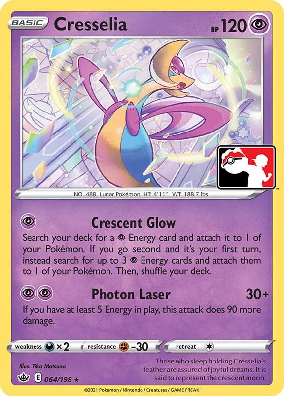 Chilling Reign Cresselia [Prize-Pack-1] Pokémon card